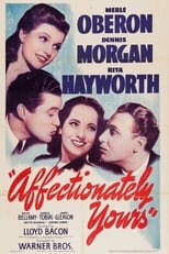 Poster de la película Affectionately Yours