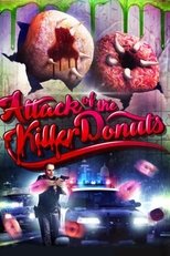 Poster de la película El ataque de los donuts asesinos