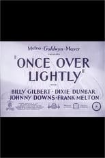 Poster de la película Once Over Lightly