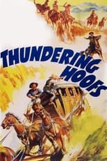 Poster de la película Thundering Hoofs
