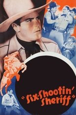 Poster de la película Six Shootin' Sheriff