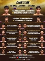 Poster de la película ONE Friday Fights 7: Rambolek vs. Theeradet