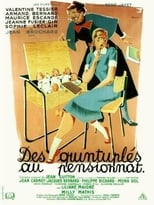 Poster de la película Des quintuplés au pensionnat