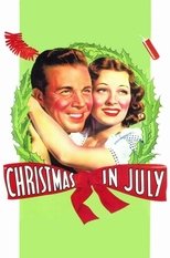 Poster de la película Christmas in July