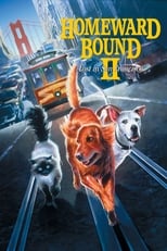 Poster de la película Homeward Bound II: Lost in San Francisco
