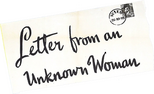 Logo Letter from an Unknown Woman