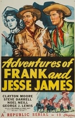 Poster de la película Adventures of Frank and Jesse James