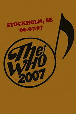 Poster de la película The Who: Stockholm 7/6/2007