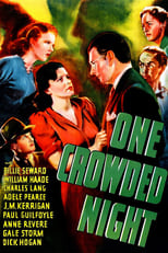 Poster de la película One Crowded Night