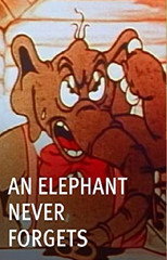 Poster de la película An Elephant Never Forgets