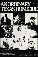 Poster de la película An Ordinary Texas Homicide