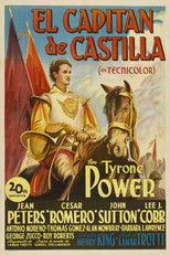 Poster de la película El capitán de Castilla