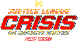 Logo Justice League: Crisis on Infinite Earths, Part Three