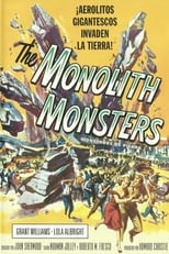 Poster de la película Monstruos de piedra (The Monolith Monsters)
