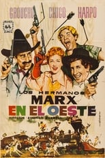 Poster de la película Los hermanos Marx en el oeste