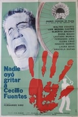 Poster de la película Nadie oyó gritar a Cecilio Fuentes