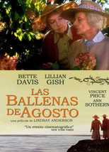 Poster de la película Las ballenas de agosto