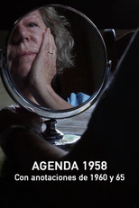Poster de la película Agenda 1958 (con anotaciones de 1960 y 65) (C)