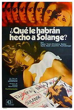 Poster de la película ¿Qué habéis hecho con Solange?