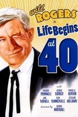 Poster de la película Life Begins at Forty