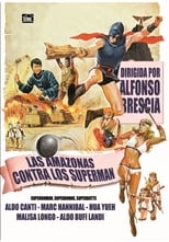 Poster de la película Las amazonas contra los superman