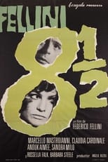 Poster de la película Fellini, ocho y medio