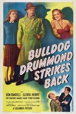 Poster de la película Bulldog Drummond Strikes Back
