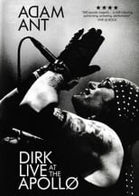 Poster de la película Adam Ant: Dirk Live at the Apollo