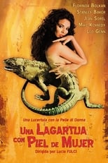 Poster de la película Una lagartija con piel de mujer