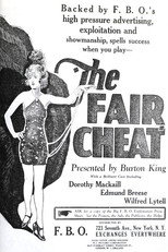 Poster de la película The Fair Cheat