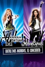 Poster de la película Hannah Montana & Miley Cyrus - Entre dos mundos - El Concierto