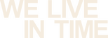 Logo We Live in Time
