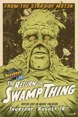 Poster de la película Rifftrax Live: The Return of Swamp Thing