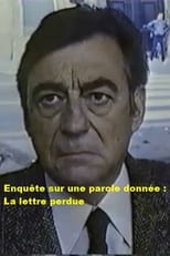 Poster de la película Enquête sur une parole donnée : La lettre perdue