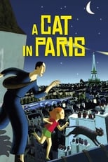 Poster de la película A Cat in Paris