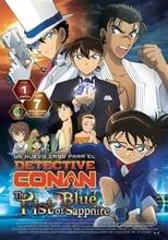 Poster de la película Detective Conan 23 : El puño de Zafiro Azul