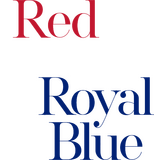 Logo Red, White & Royal Blue