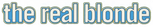 Logo The Real Blonde