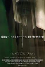 Poster de la película Don't Forget to Remember