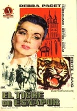 Poster de la película El tigre de Esnapur