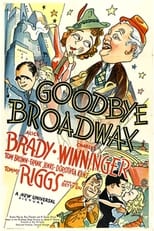 Poster de la película Goodbye Broadway