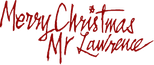 Logo Merry Christmas Mr. Lawrence