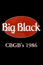 Poster de la película Big Black: Live at CBGB's