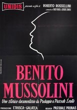 Poster de la película Benito Mussolini