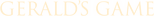 Logo Gerald's Game