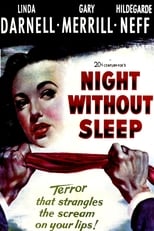 Poster de la película Night Without Sleep