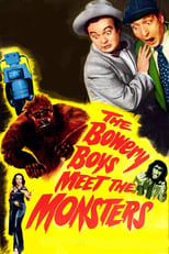 Poster de la película The Bowery Boys Meet the Monsters