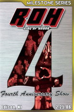 Poster de la película ROH: Fourth Anniversary Show