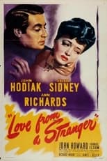 Poster de la película Love from a Stranger