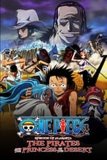 Poster de la película One Piece: The Desert Princess and the Pirates: Adventure in Alabasta